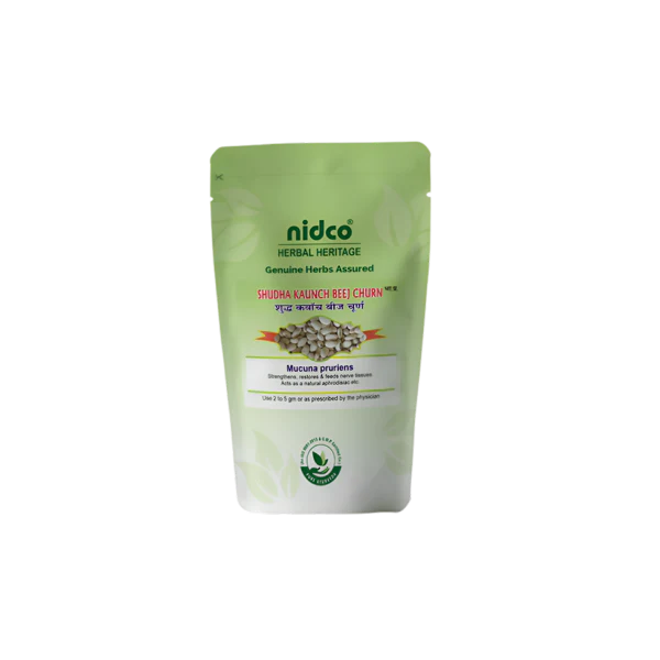 NIDCO SHUDHA KAUNCH BEEJ POWDER - pack of 8 (25GRAMS each)