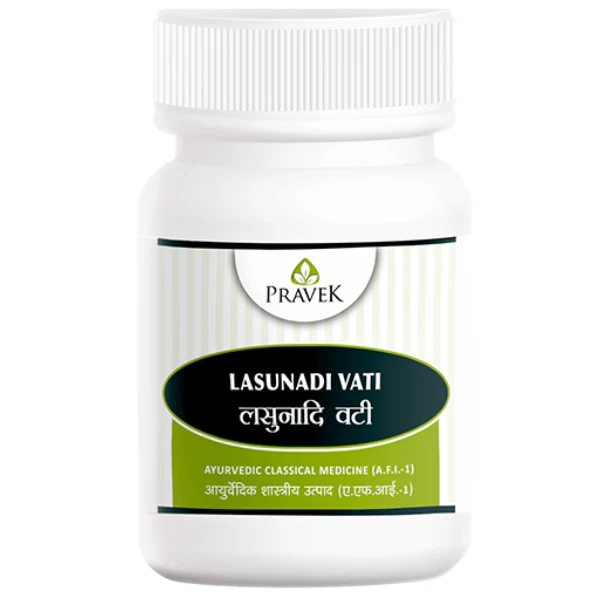 PRAVEK LASUNADI VATI - PACK OF 8 (40 TABLETS EACH)