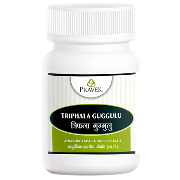 PRAVEK TRIPHALA GUGGULU - PACK OF 9 (40 TABLETS EACH)