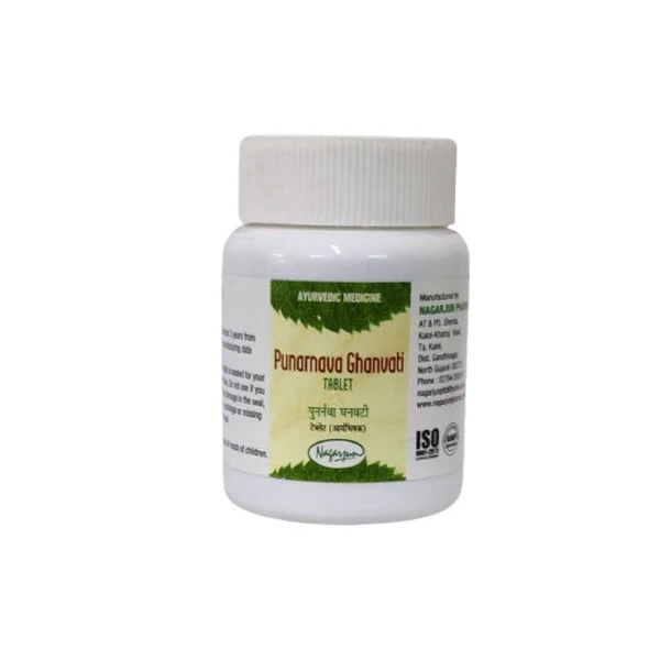 Nagarjuna Punarnava Ghanvati-60Tablets-(Pack of 3)