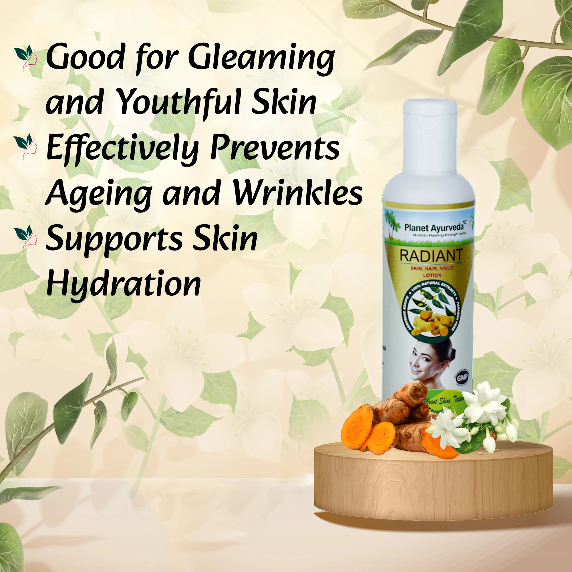 RADIANT SKIN, HAIR, NAILS LOTION - Image 2