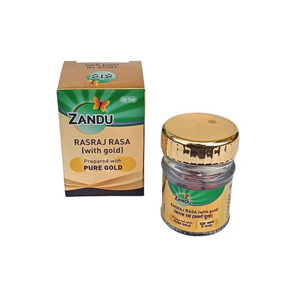 RASARAJ RASA SUVARNA YUKT (WITH GOLD) (30 TABLETS)