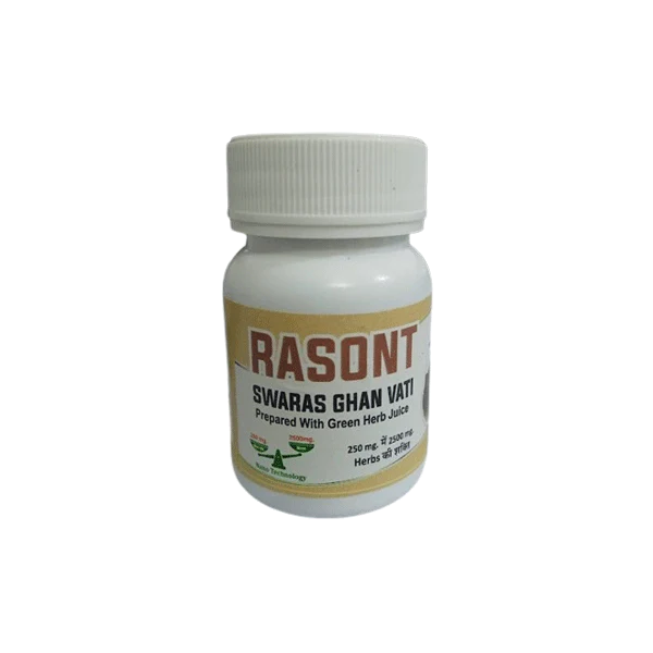 RASONT SWARAS GHAN VATI (60 TABLETS)