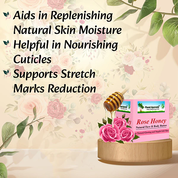 ROSE HONEY NATURAL FACE & BODY BUTTER - Image 2