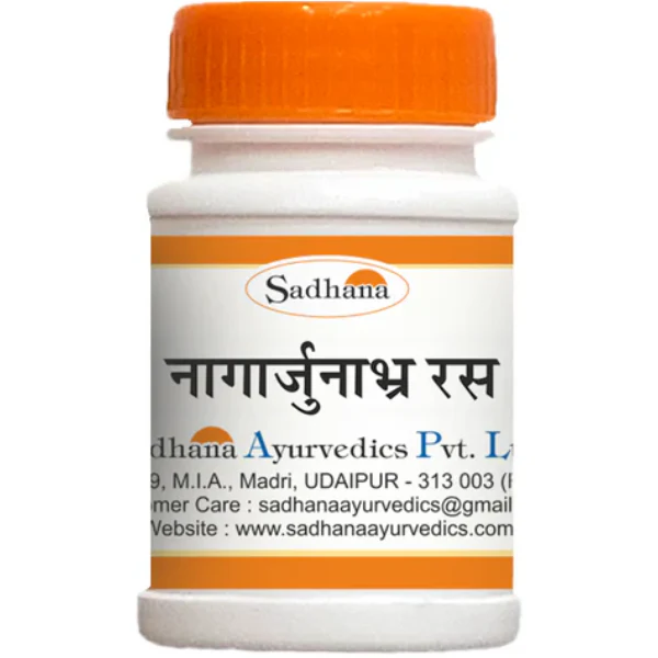 SADHANA NAGARJUNABHRA RAS - PACK OF 3 (10 GM EACH)