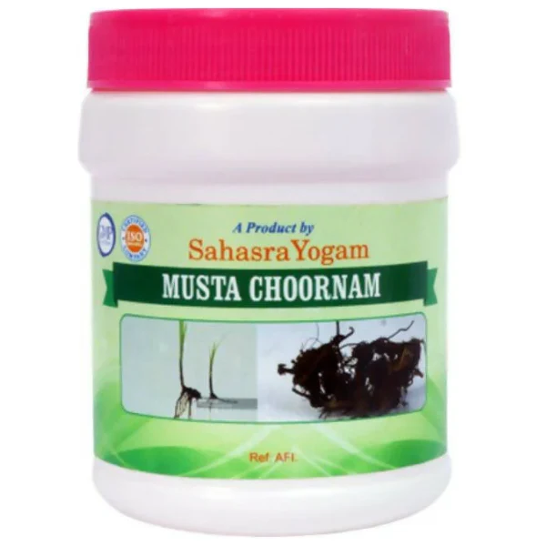 SAHASRAYOGAM MUSTA CHOORNAM - Pack of 4 (100 gm each)