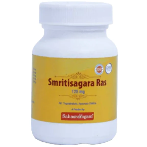 SAHASRAYOGAM SMRITISAGARA RAS - Pack of 3 (60 Tablets each)
