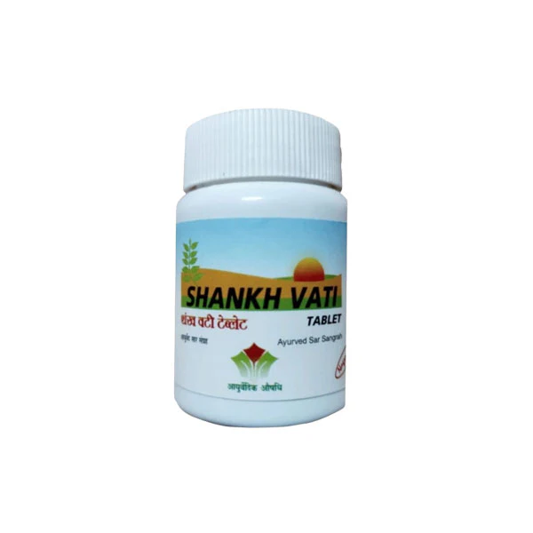 SHANKH VATI (60 TABLETS)-Pack of 3