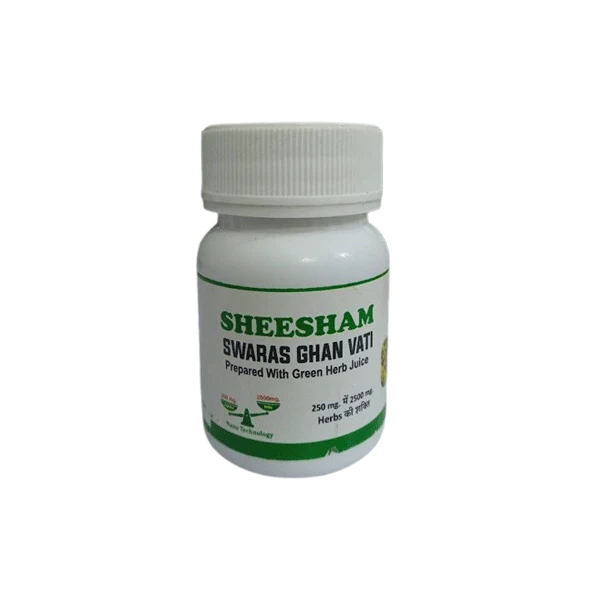 SHEESHAM SWARAS GHAN VATI (60 TABLETS)