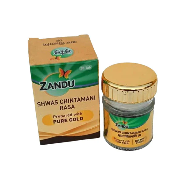 SHWAS CHINTAMANI RASA (30 TABLETS)