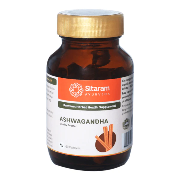 SITARAM ASHWAGANDHA (60 CAPSULES)-Pack of 2