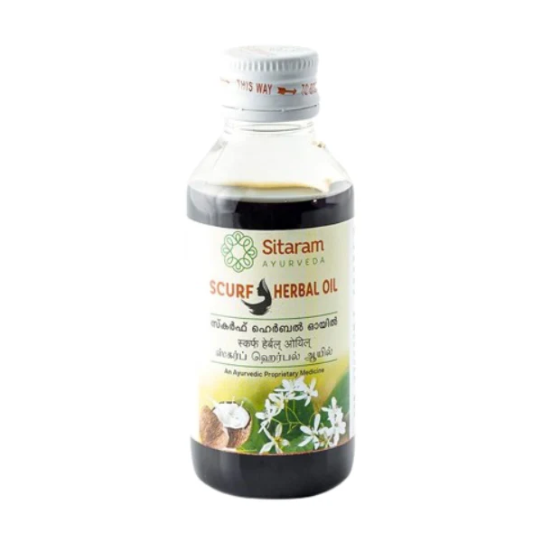 Sitaram Scurf Herbal Oil (100 ML)-Pack of 3