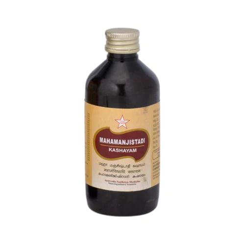 SKM Mahamanjistadi Kashayam Syrup (200 ML)-Pack of 2