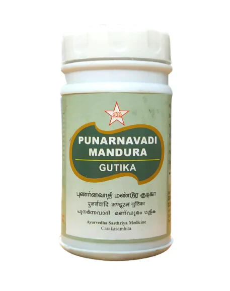 SKM Punarnavadi Mandura Gutika (100 Tablets)-Pack of 2