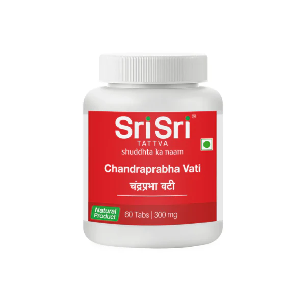 SRI SRI TATTVA CHANDRAPRABHA VATI - PACK OF 3 (60 TABLETS EACH)