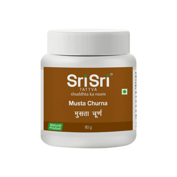SRI SRI TATTVA MUSTA CHURNA - PACK OF 6 (80 GRAM EACH)