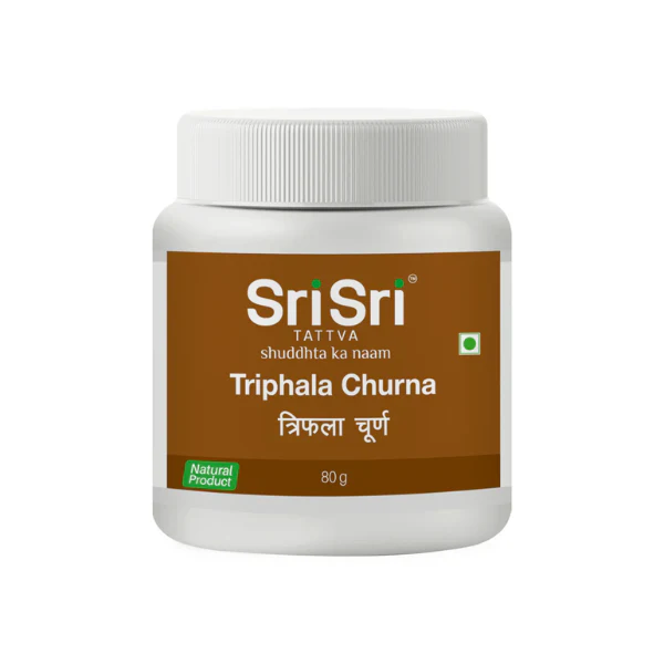SRI SRI TATTVA TRIPHALA CHURNA - PACK OF 5 (80 GM EACH)