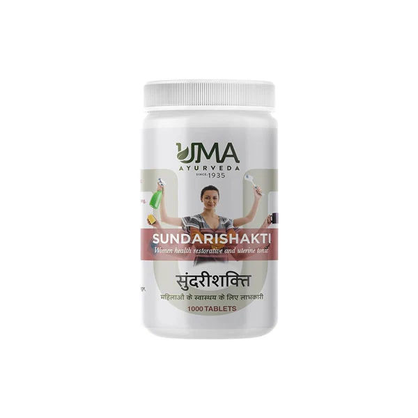 UMA AYURVEDA SUNDARISHAKTI TABLET - Pack of 3 (60 TABS Each)