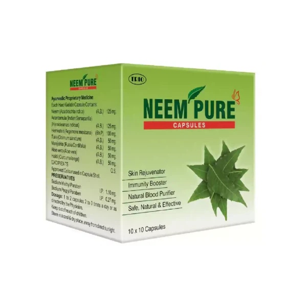 Trio Neempure Capsules (1 STRIP OF 10 CAPSULES)