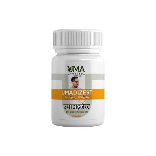 UMA AYURVEDA UMADIZEST TABLET - Pack of 5(60 TABS Each)