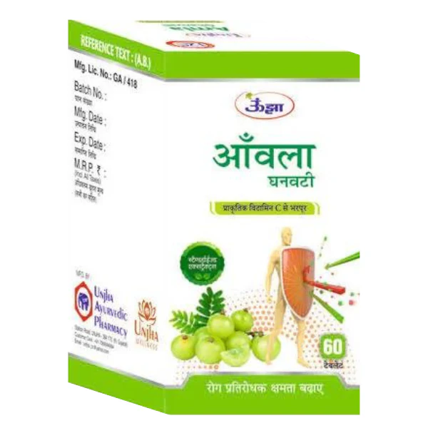 UNJHA AMLA GHANVATI (60 TABS)-Pack of 2
