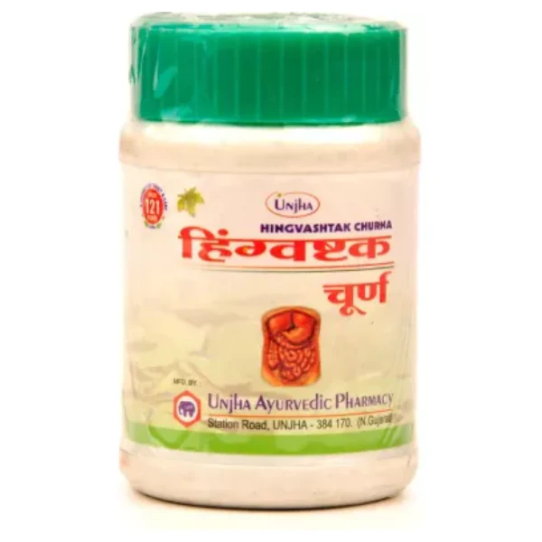UNJHA HINGVASHTAK CHURNA - Pack of 5 (50 GM Each)