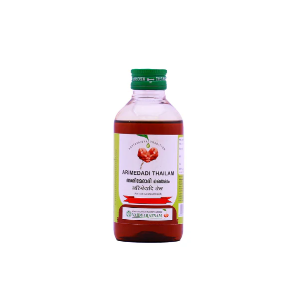 VAIDYARATNAM ARIMEDADI THAILAM - PACK OF 3 (200 ML EACH)