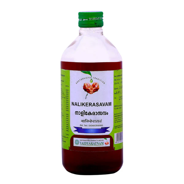 VAIDYARATNAM NALIKERASAVAM - PACK OF 3 (450 ML EACH)