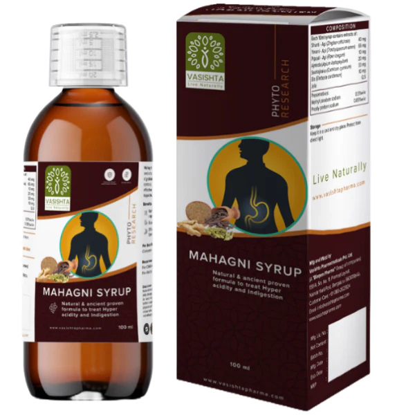 VASISHTA MAHAGNI SYRUP - Pack Of 7 (100ml Each)