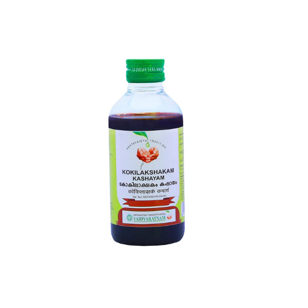VAIDYARATNAM KOKILAKSHAKAM KASHAYAM - PACK OF 4 (200 ML EACH)